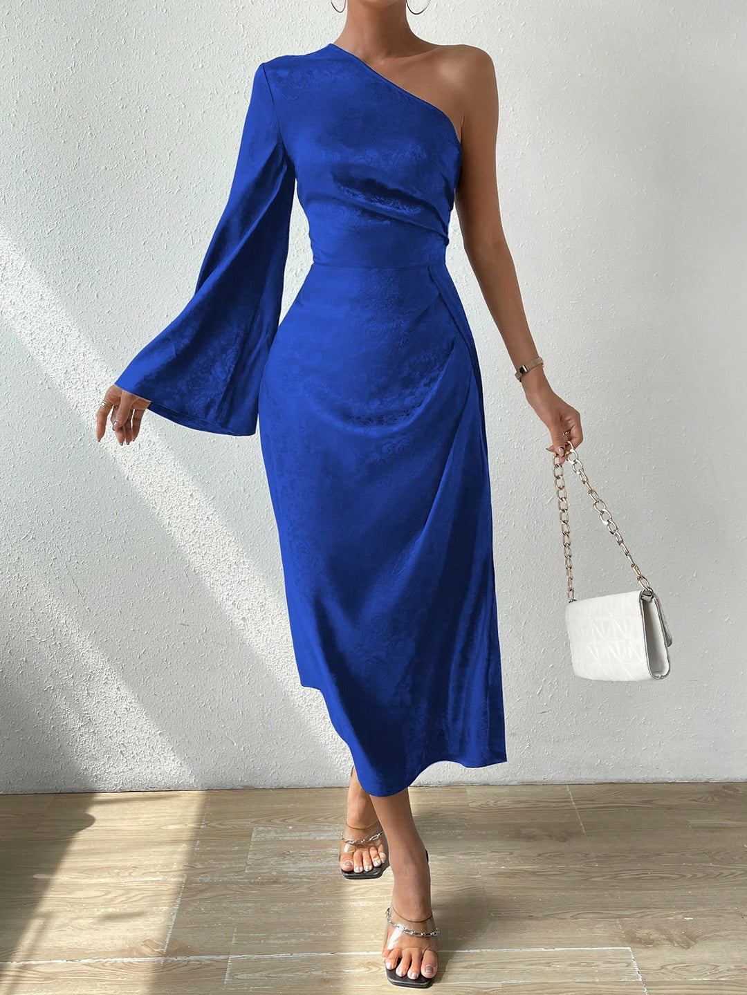 Rochie maxi SHEIN, albastru