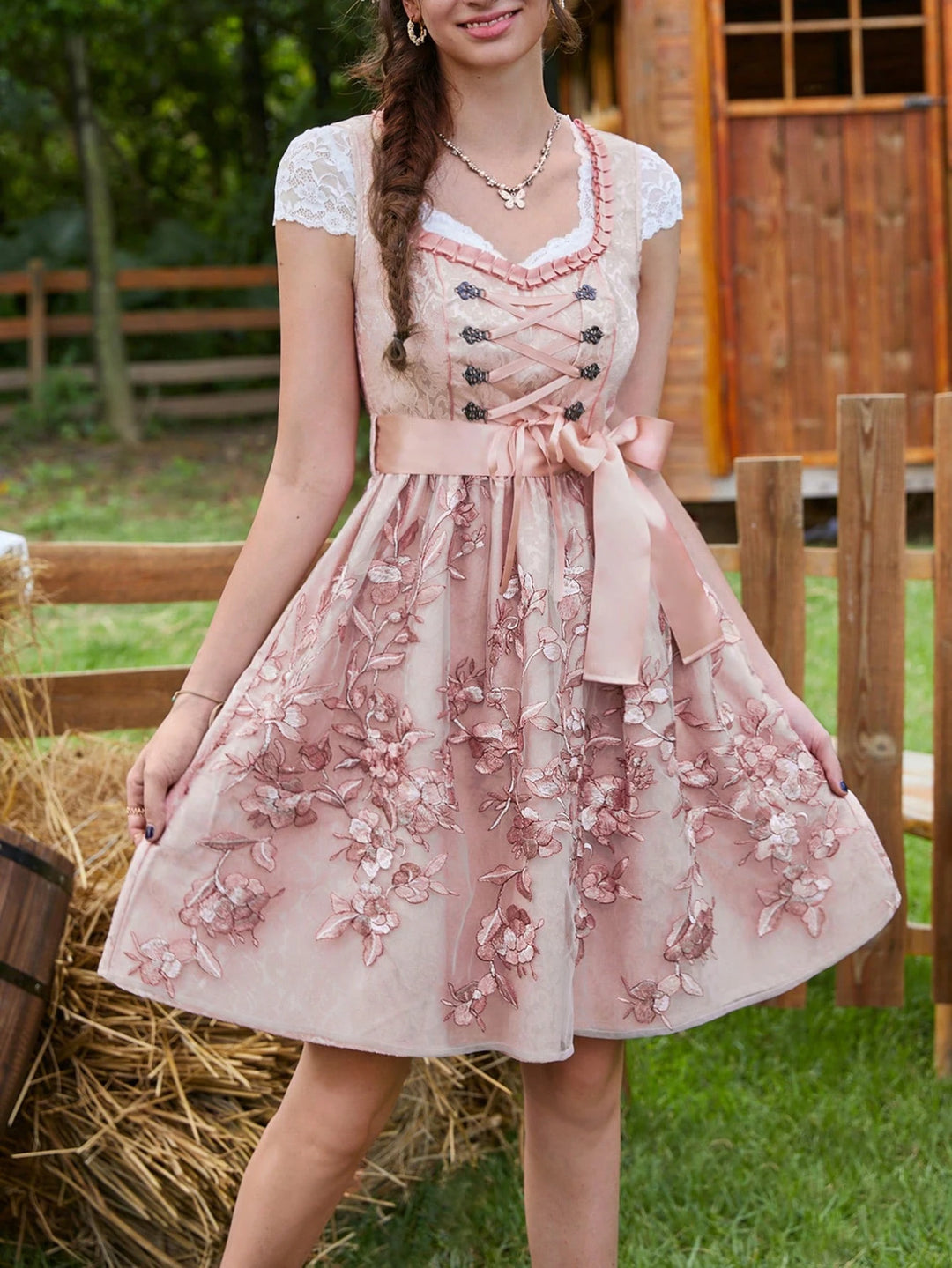 SHEIN mini ruha, rózsaszín