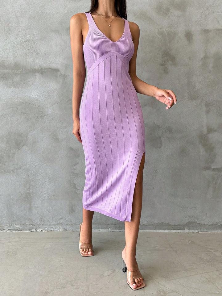 Rochie midi SHEIN, mov