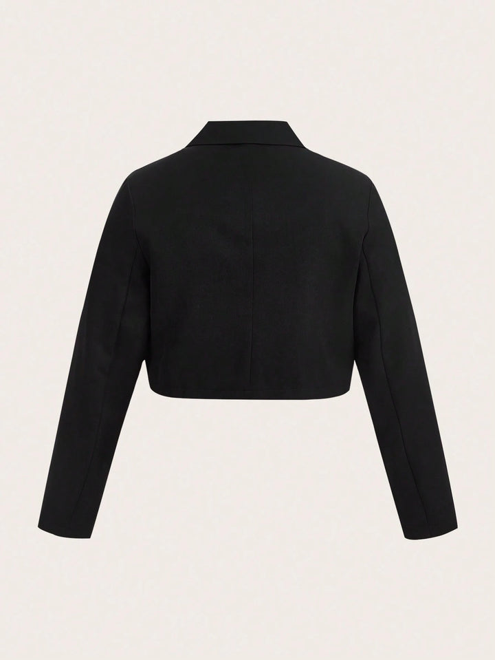 Sacou SHEIN, negru