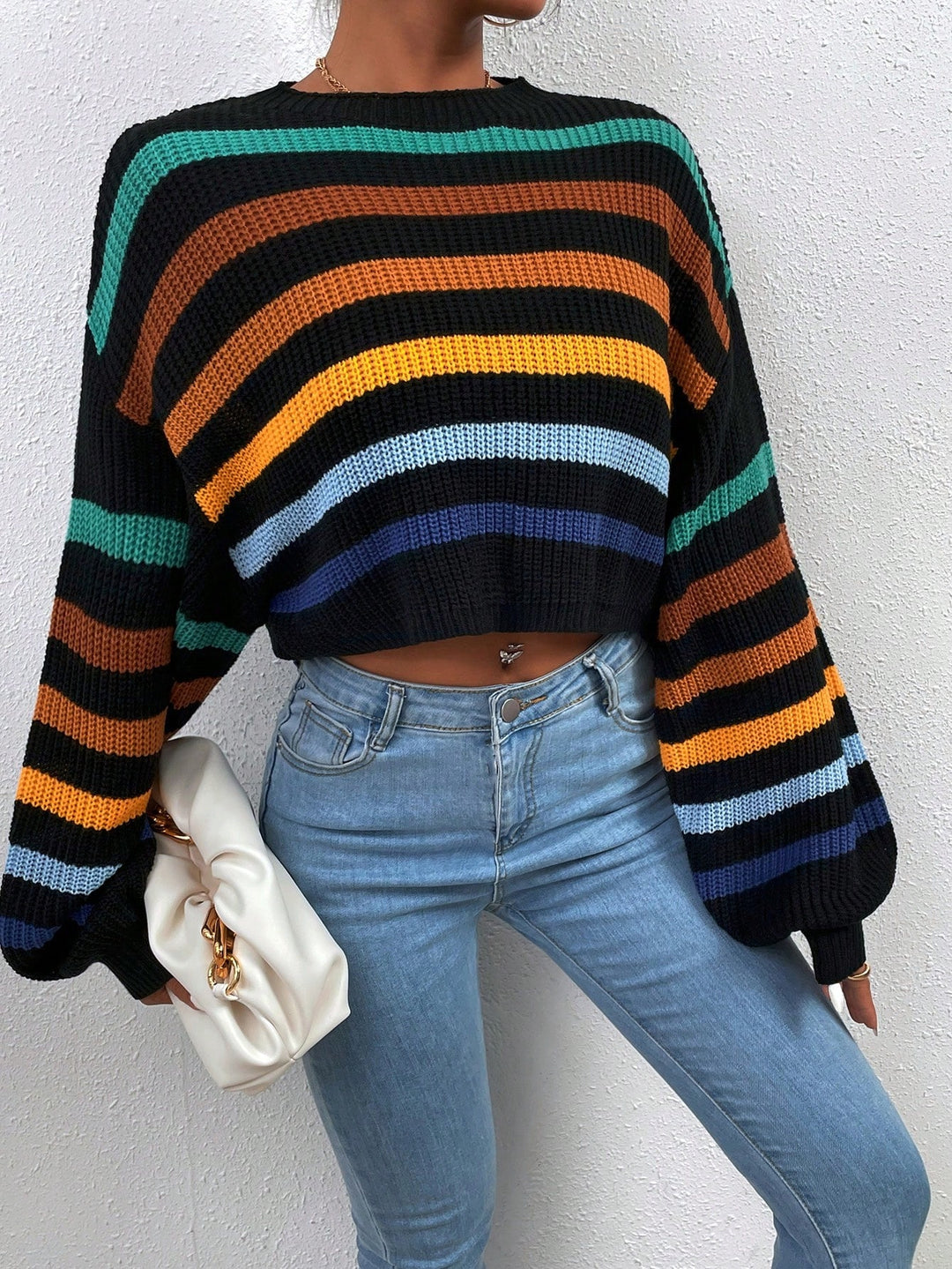 Pulover SHEIN, negru