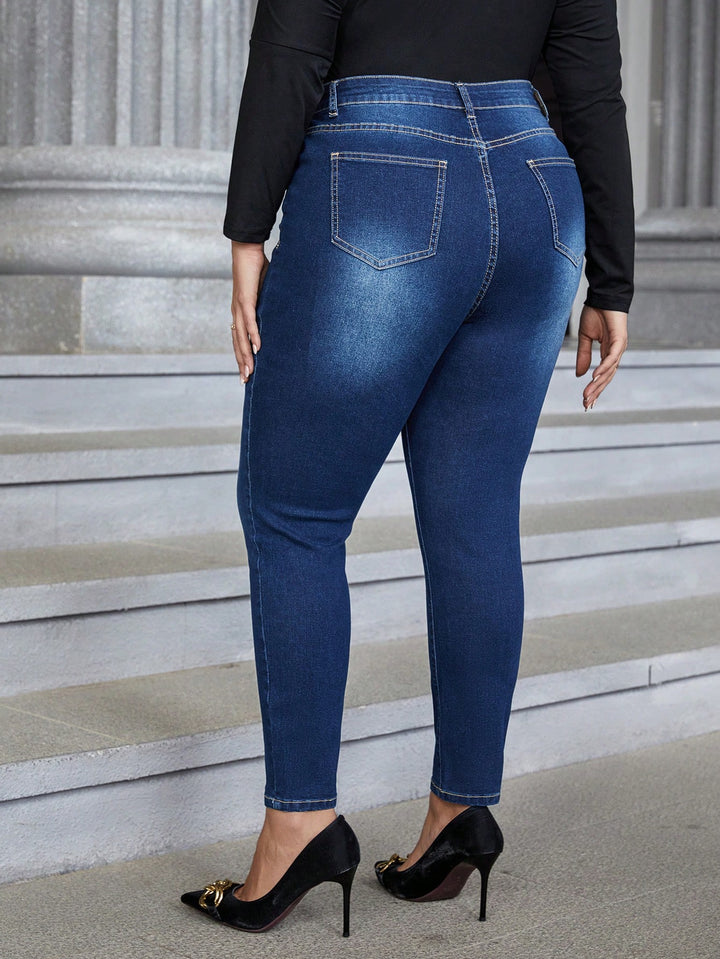 Jeans SHEIN, albastru