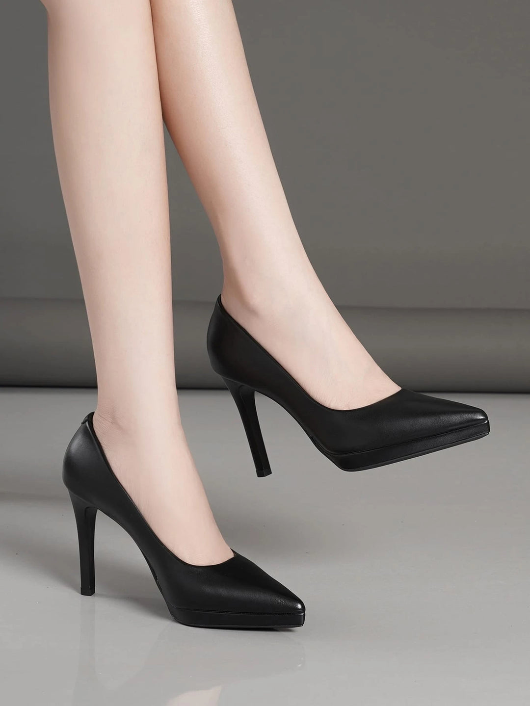 Pantofi cu toc SHEIN, negru