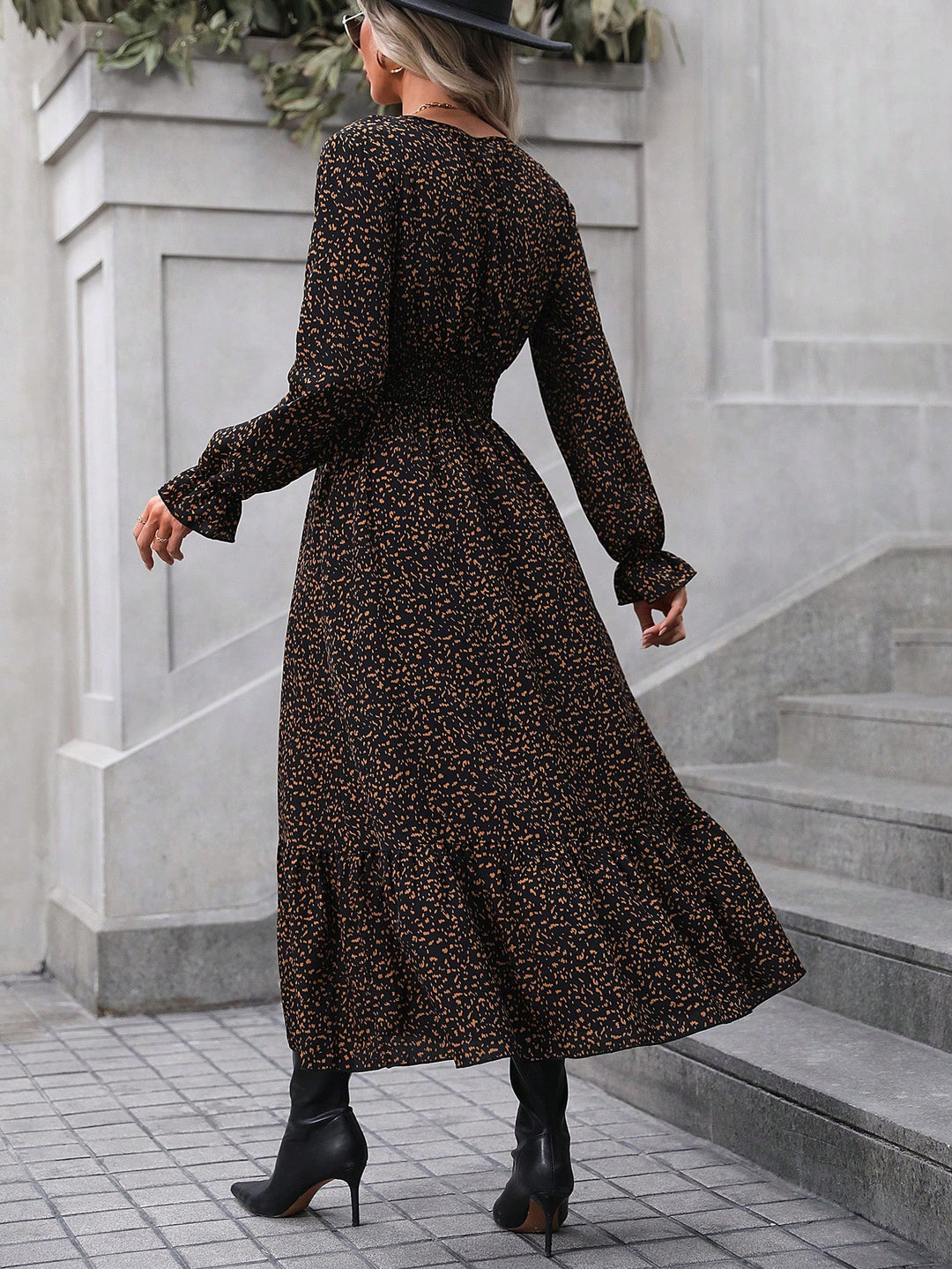 Rochie maxi SHEIN, mix culori