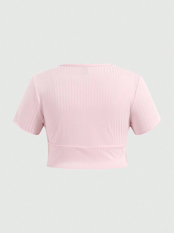 Tricou SHEIN, roz