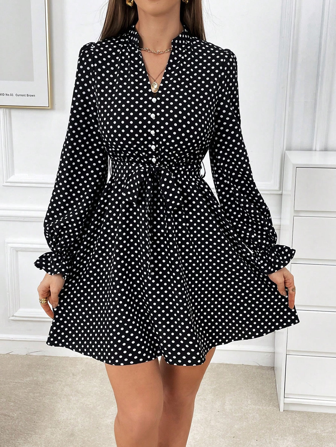Rochie scurtă SHEIN, negru