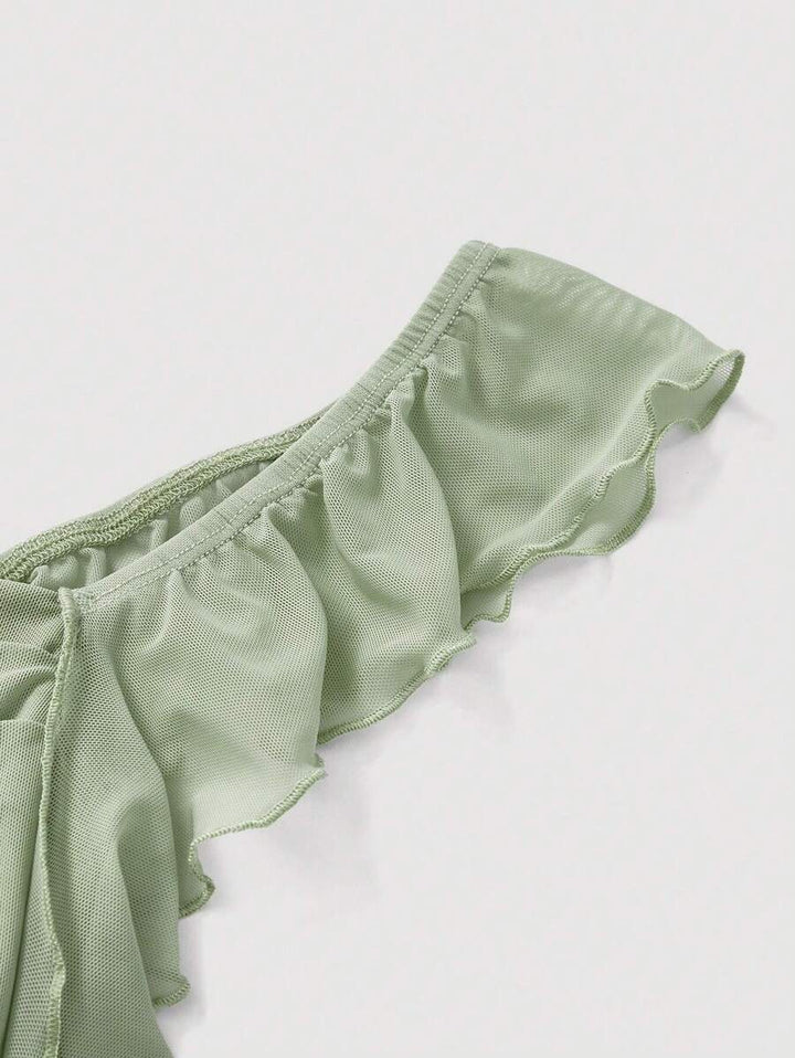 Top SHEIN, verde