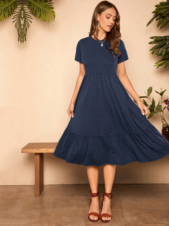 Rochie midi SHEIN, albastru