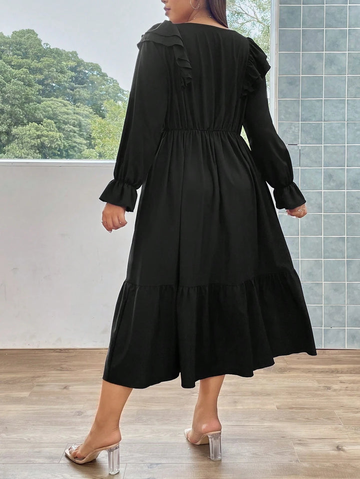 Rochie midi SHEIN, negru