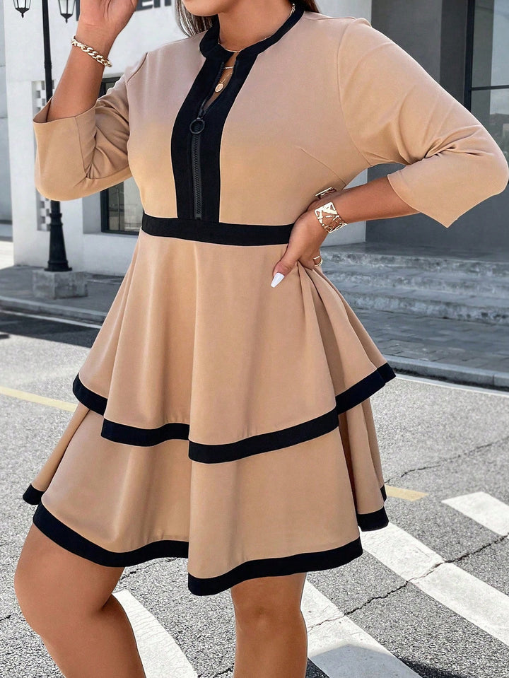 Rochie mini SHEIN, maro