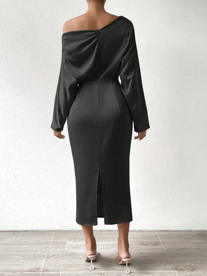 Rochie maxi SHEIN, negru