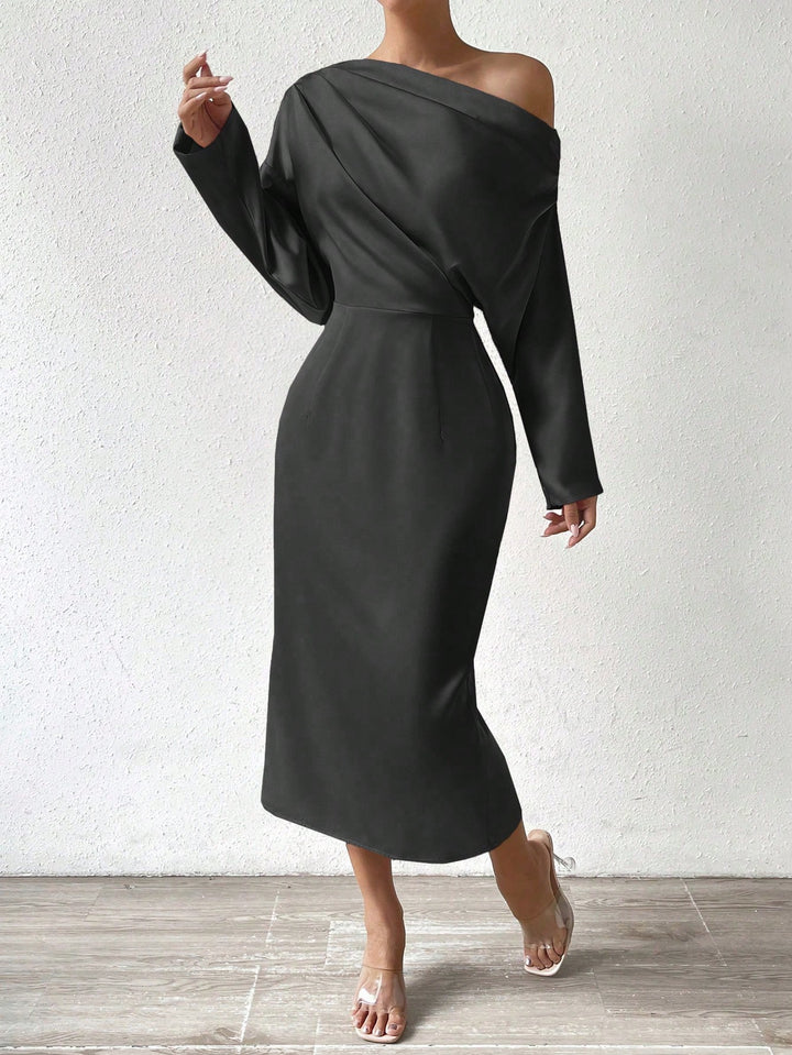 Rochie maxi SHEIN, negru