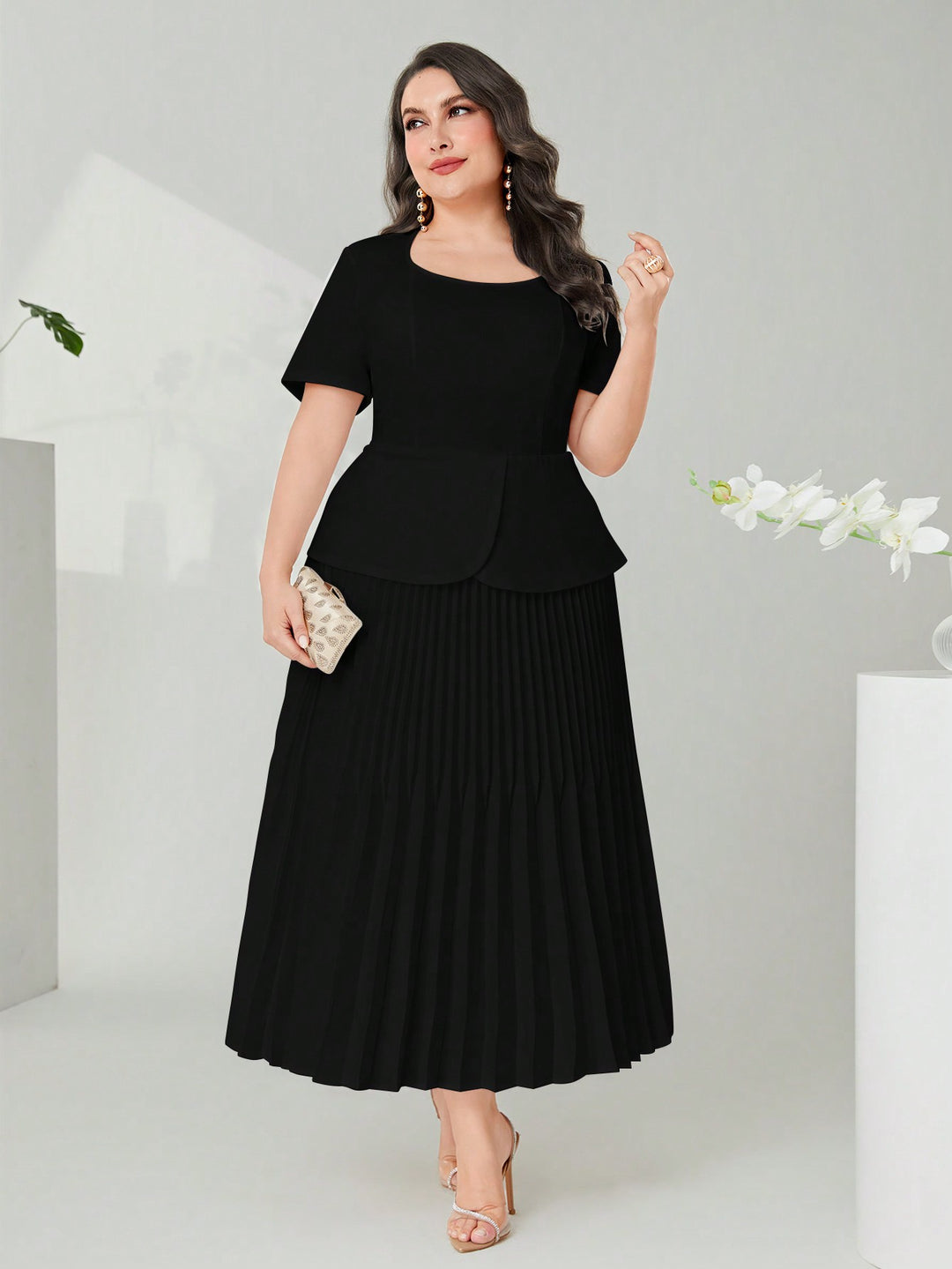 SHEIN ruha, fekete