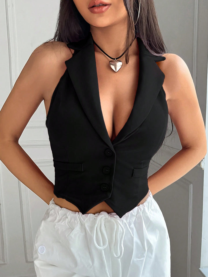 Sacou SHEIN, negru
