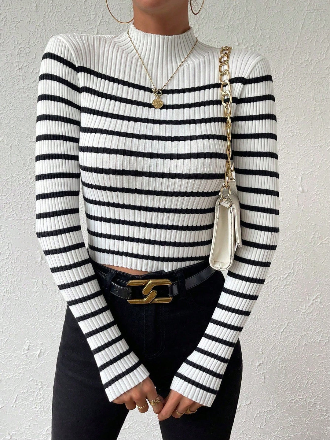 Pulover SHEIN, negru