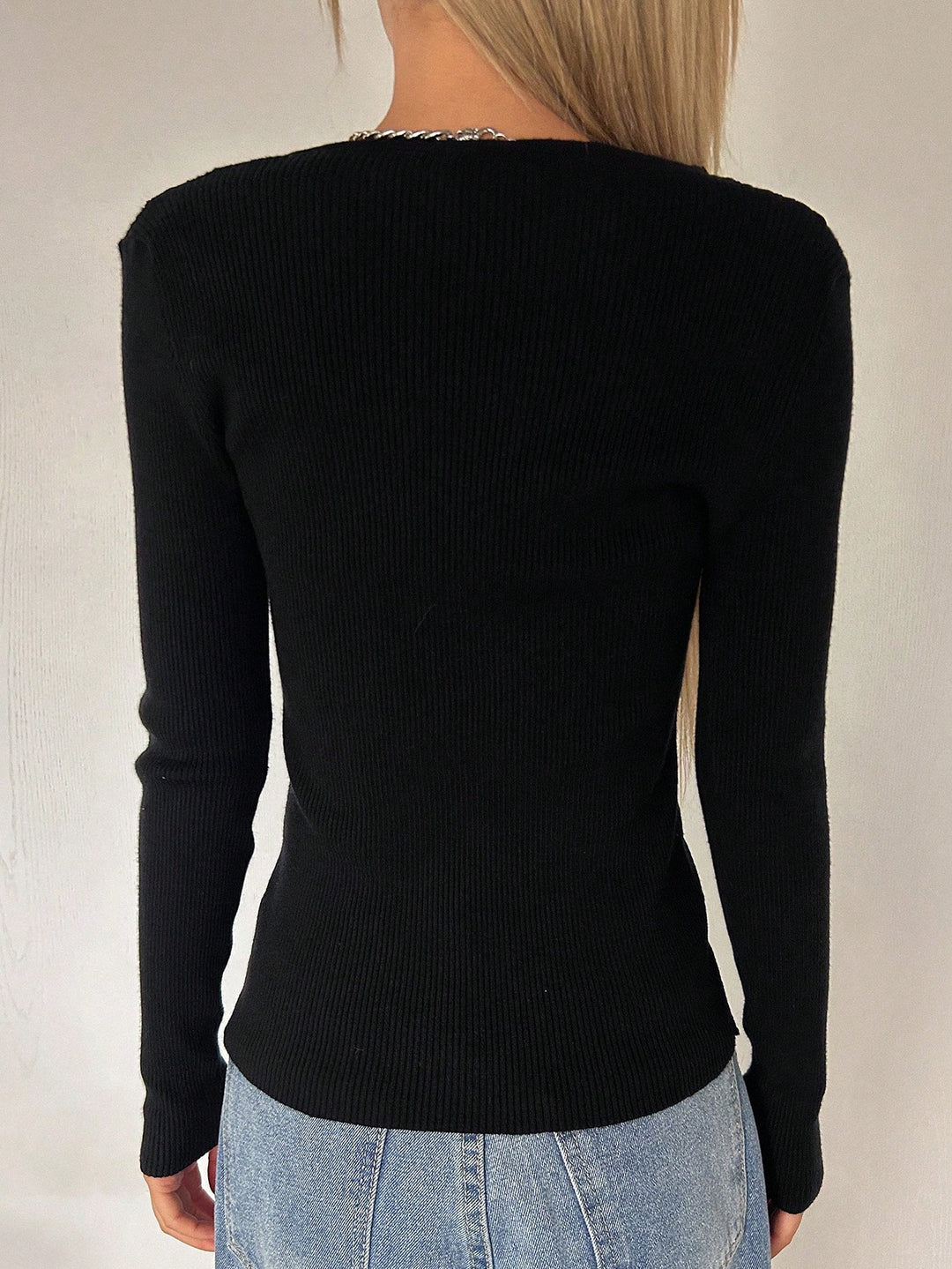 Pulover SHEIN, negru