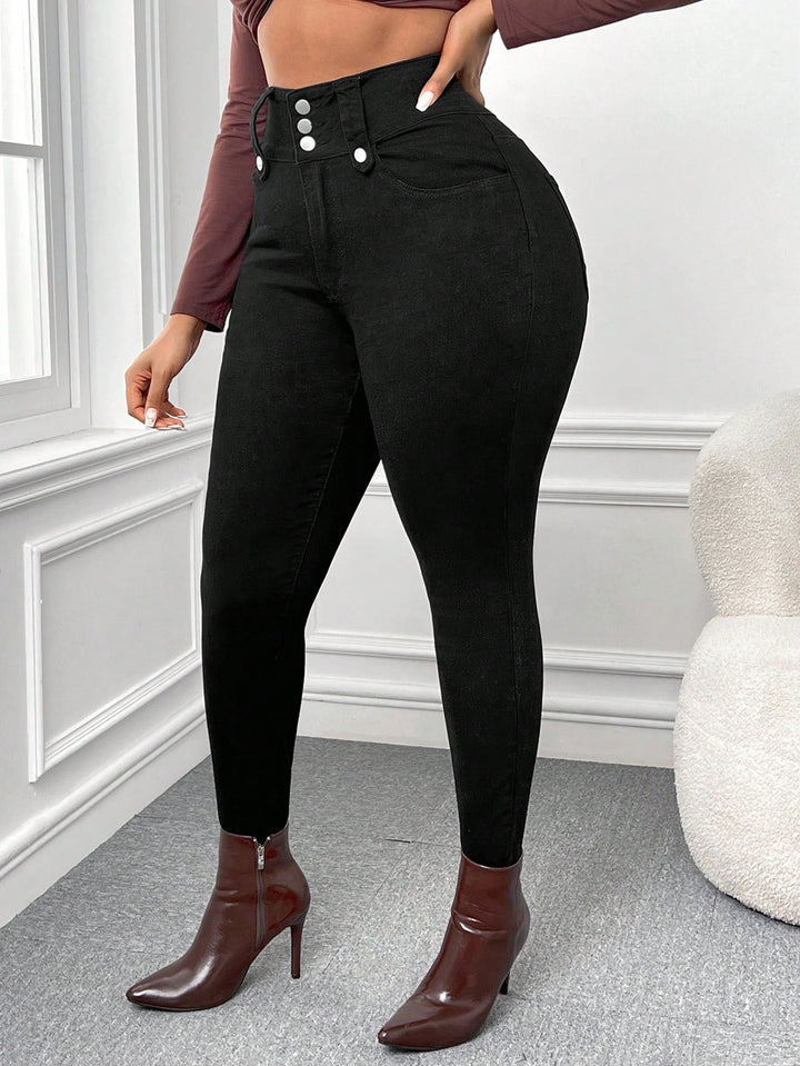 Jeans SHEIN, negru