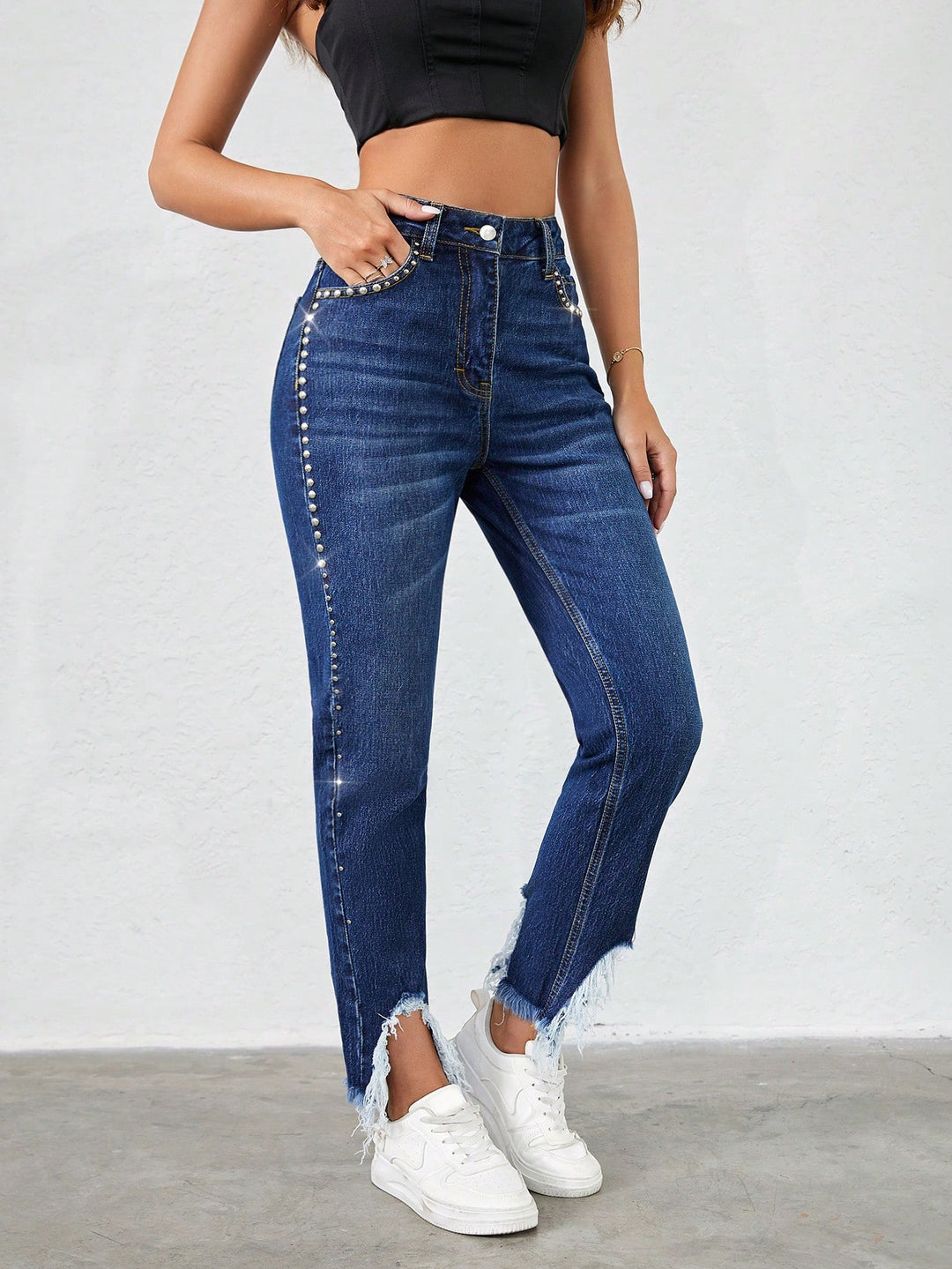 Jeans SHEIN, albastru
