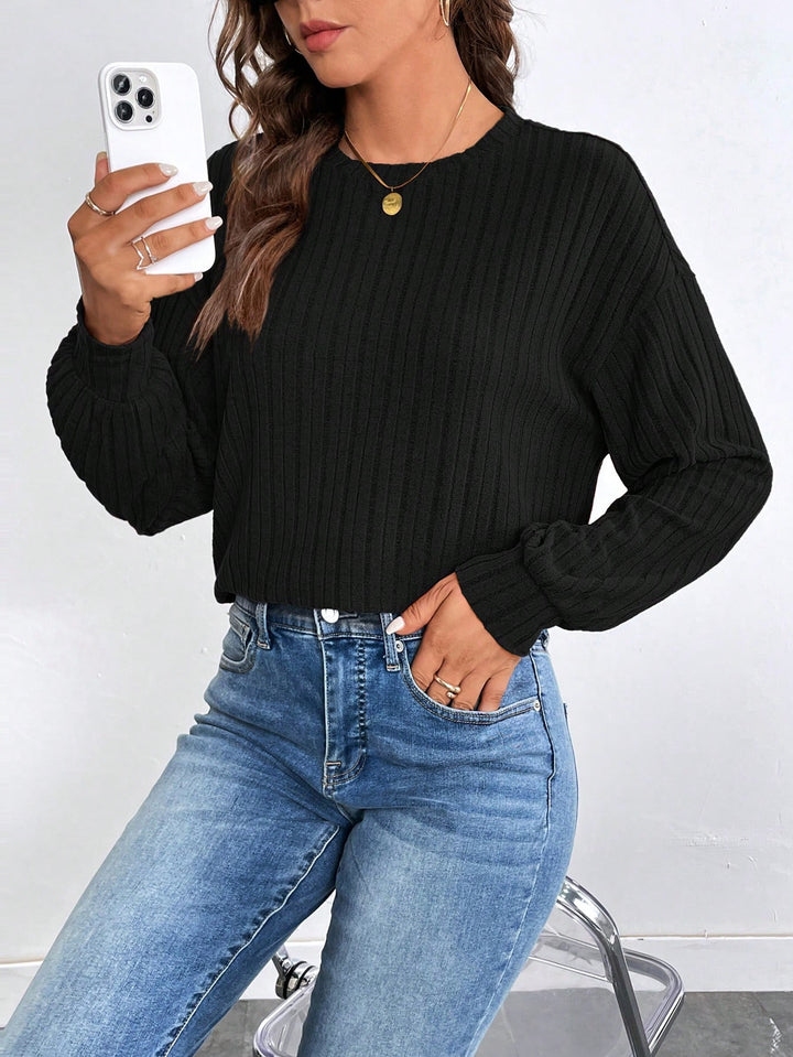 SHEIN blúz, fekete