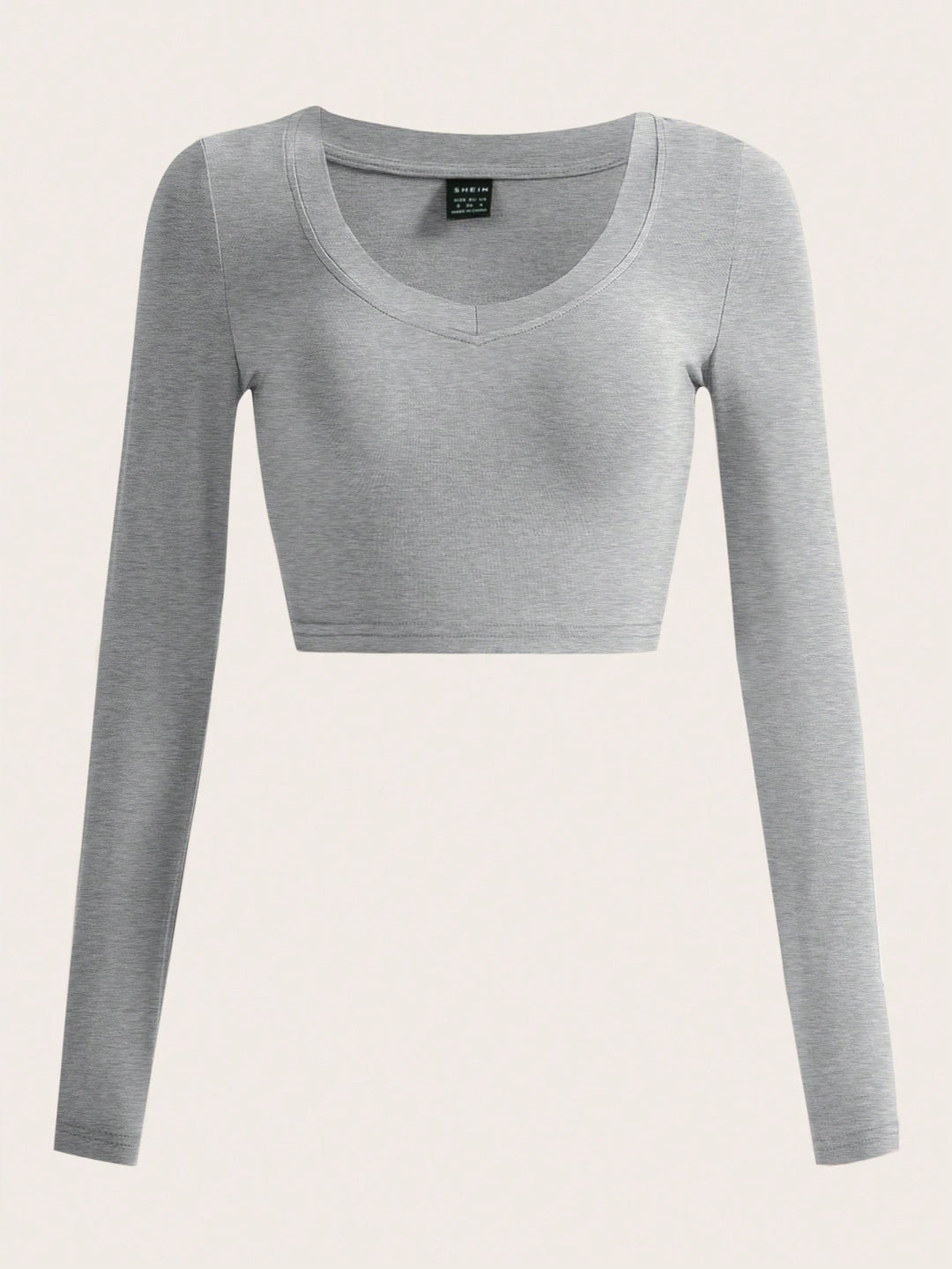 Top Shein, gri