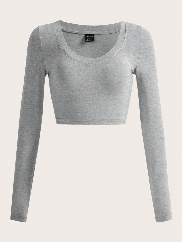 Top Shein, gri