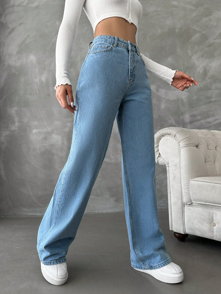 Jeans SHEIN, albastru