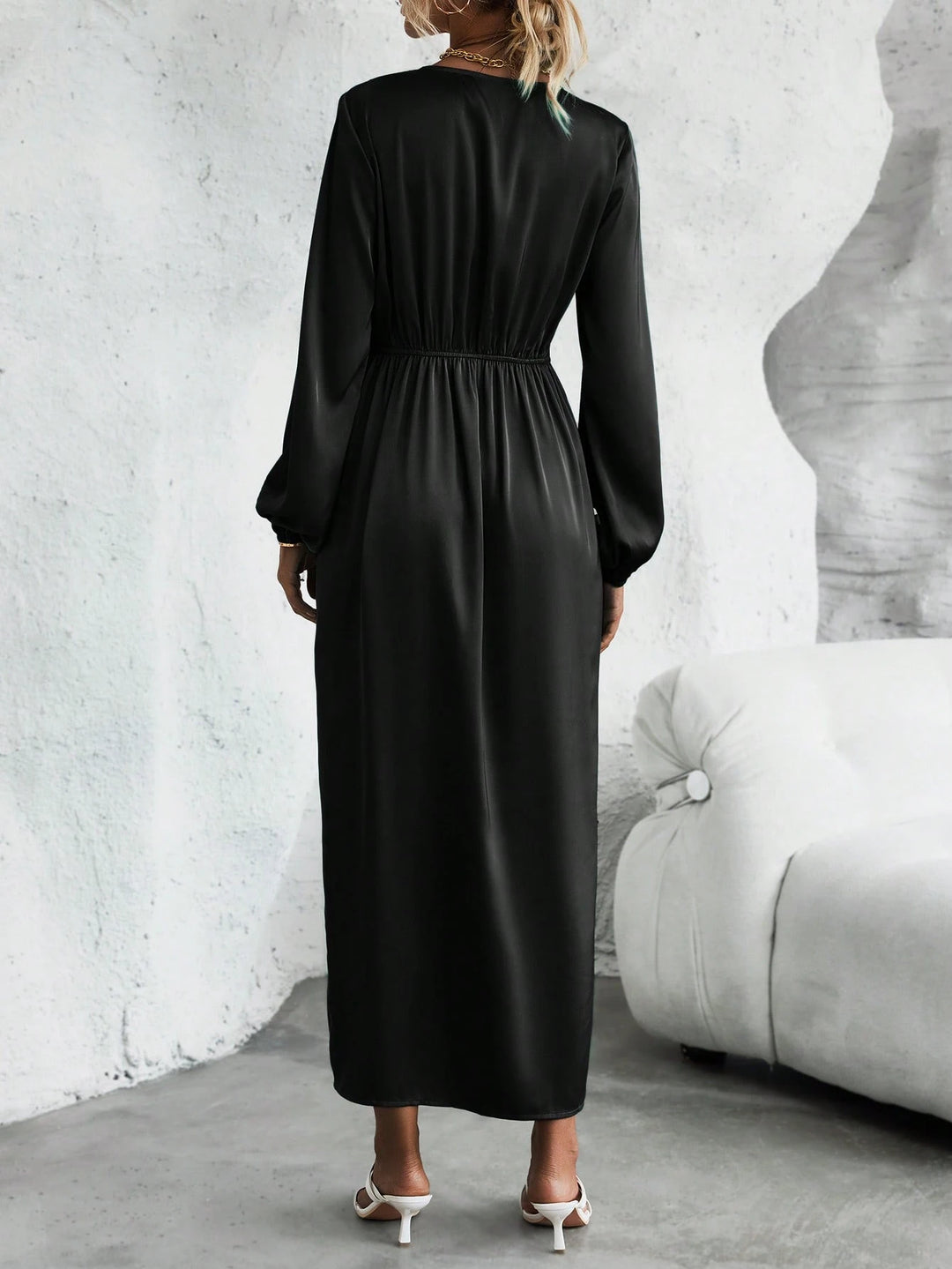 Rochie midi SHEIN, negru