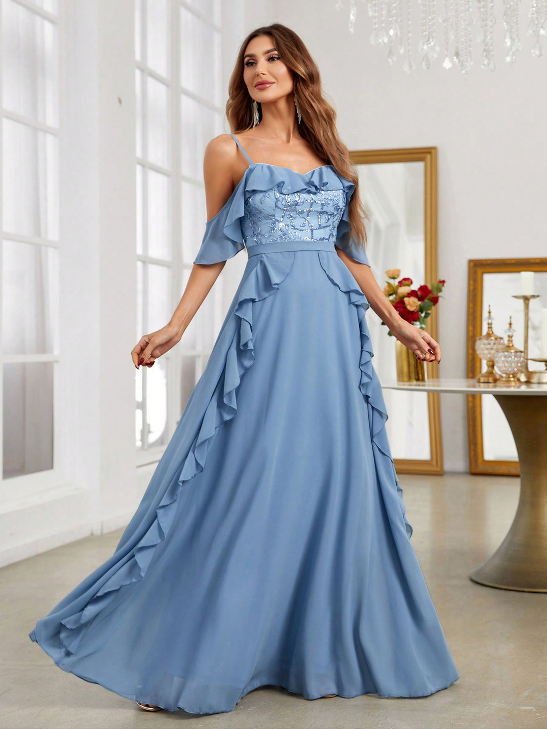 Rochie SHEIN, albastru