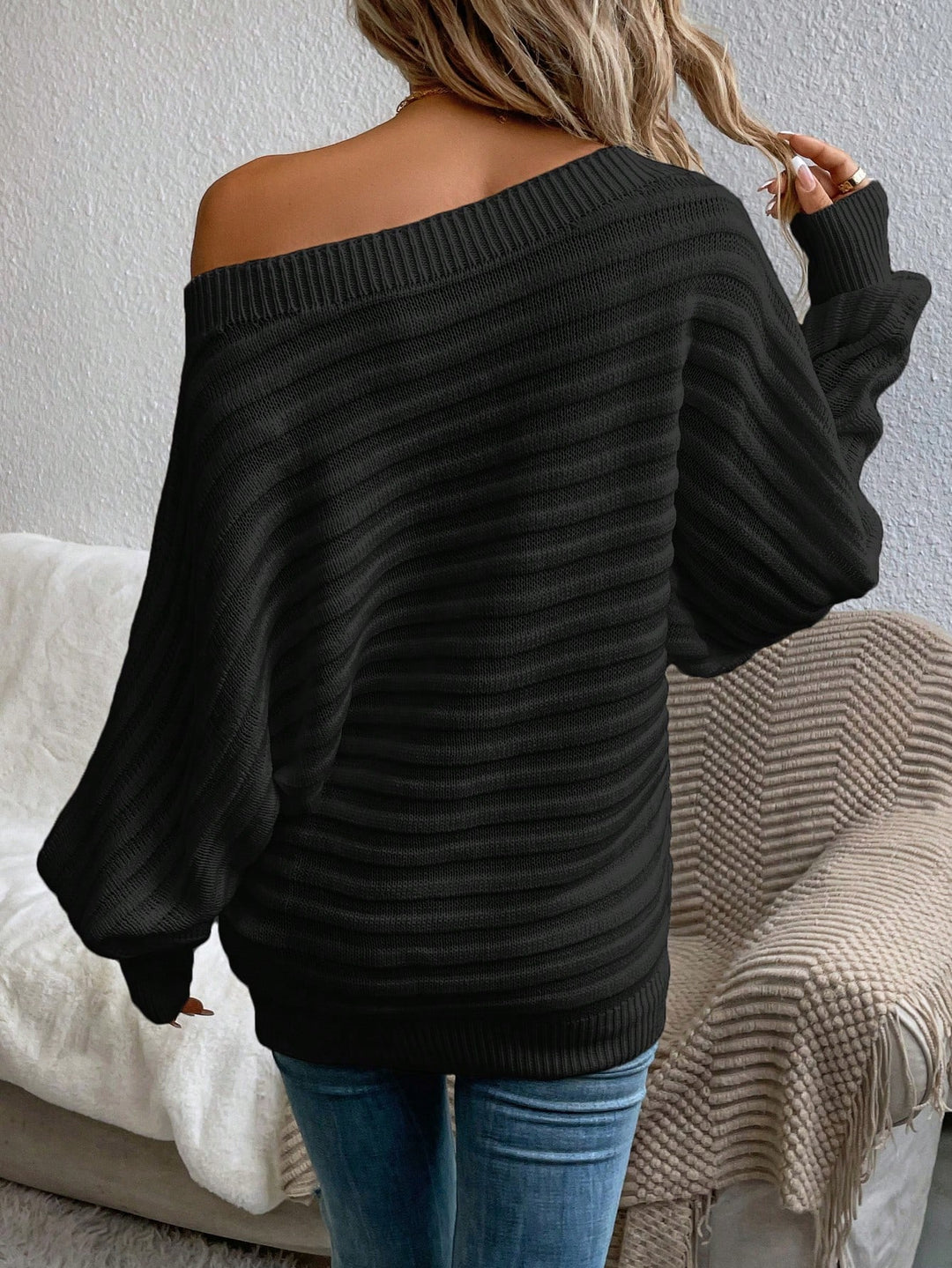 Pulover SHEIN, negru