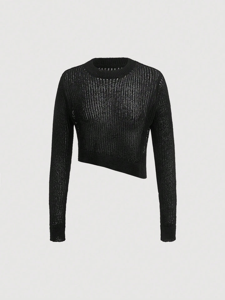 Pulover SHEIN, negru