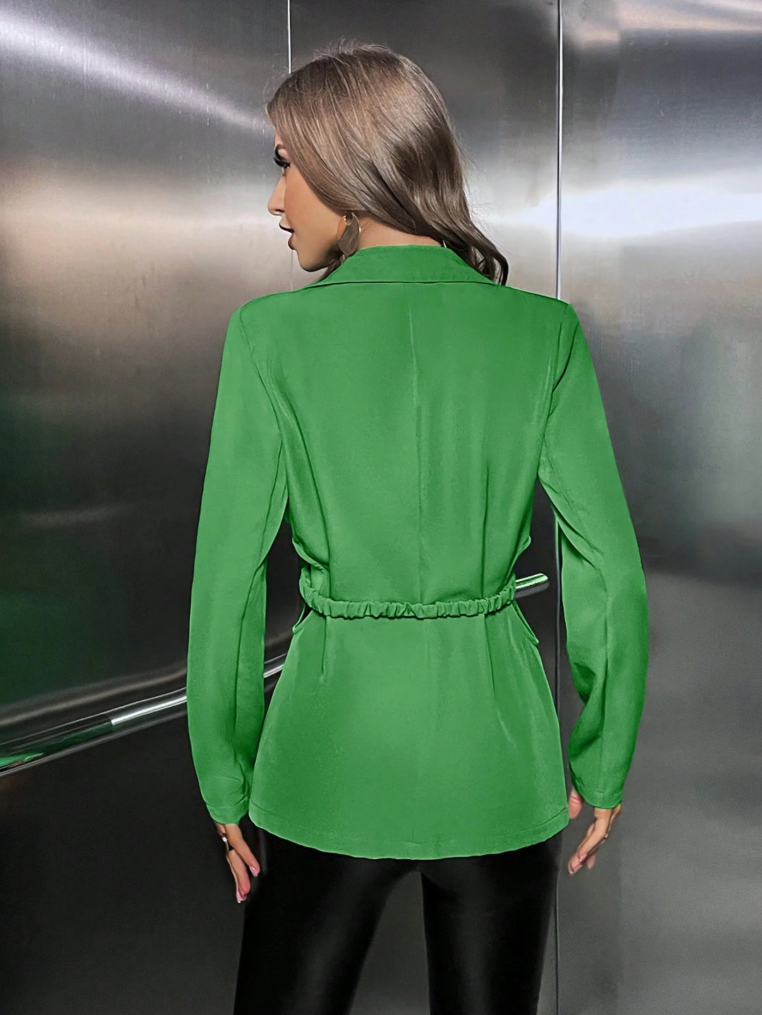 Sacou SHEIN, verde