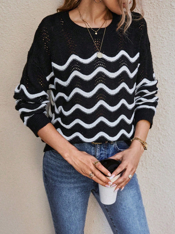 Pulover SHEIN, negru