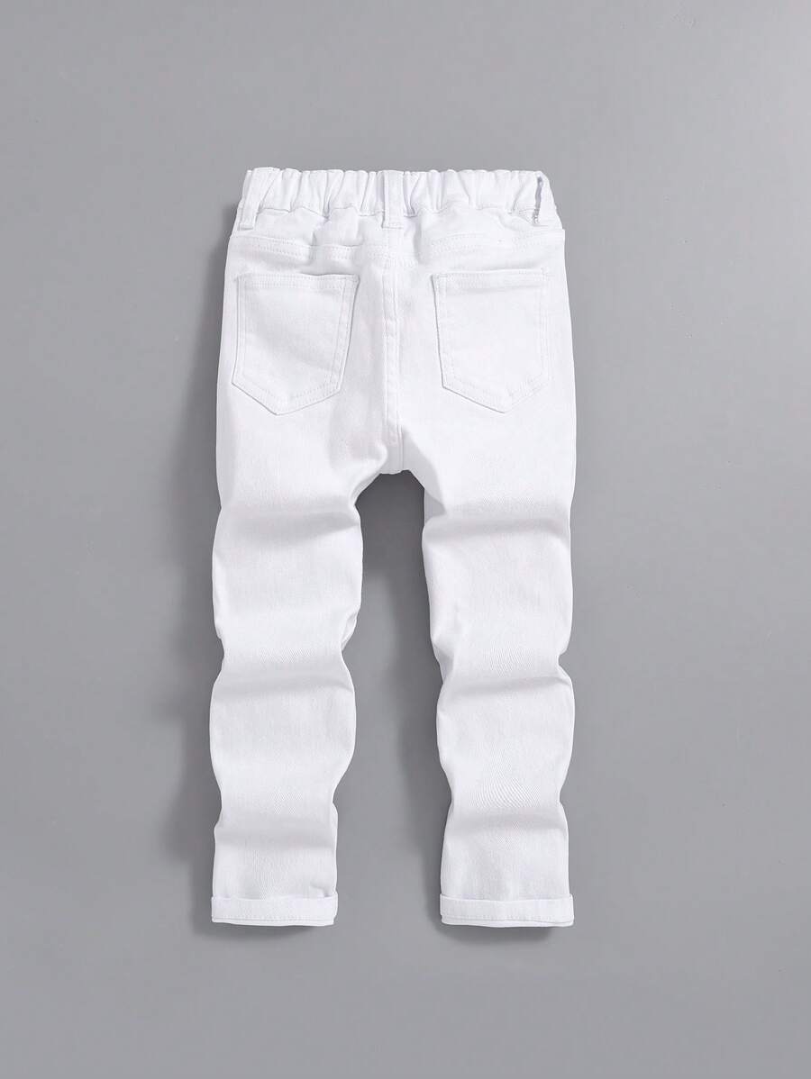 Jeans SHEIN, alb