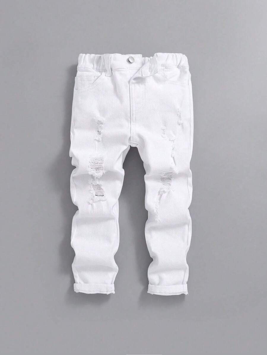 Jeans SHEIN, alb