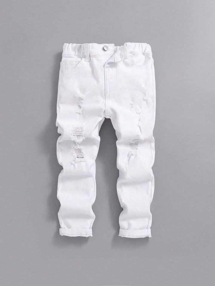 Jeans SHEIN, alb