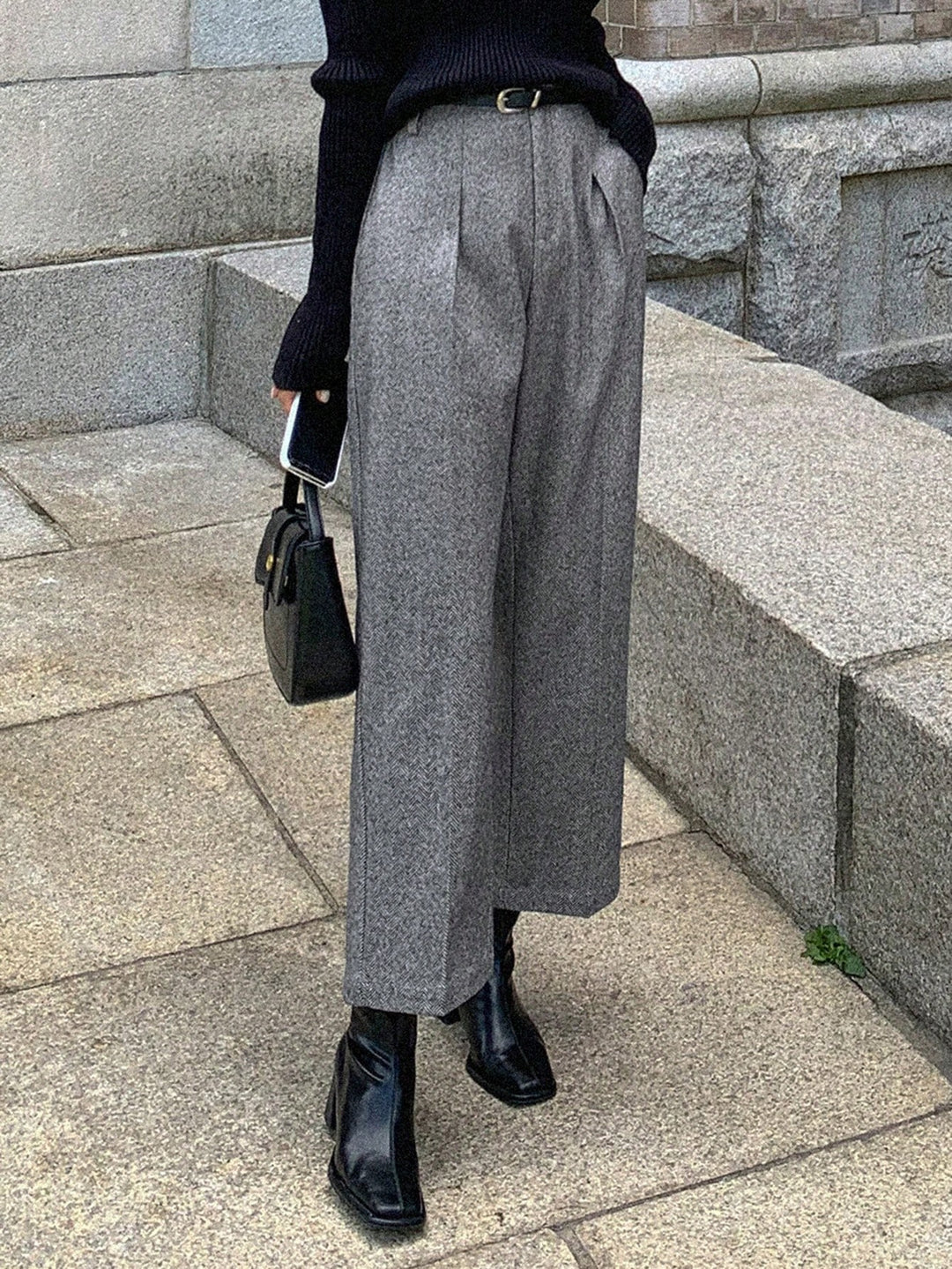 Pantalon SHEIN, gri