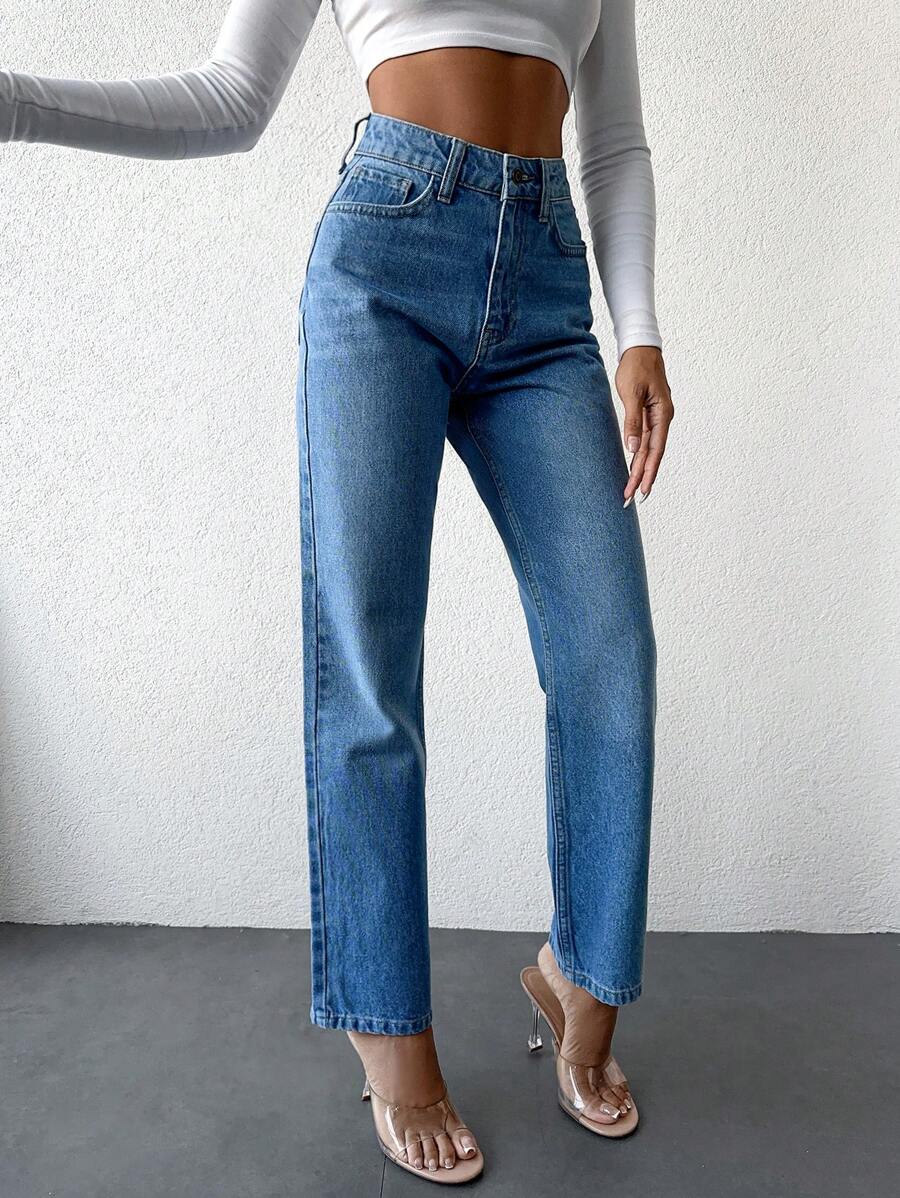 Jeans SHEIN, albastru