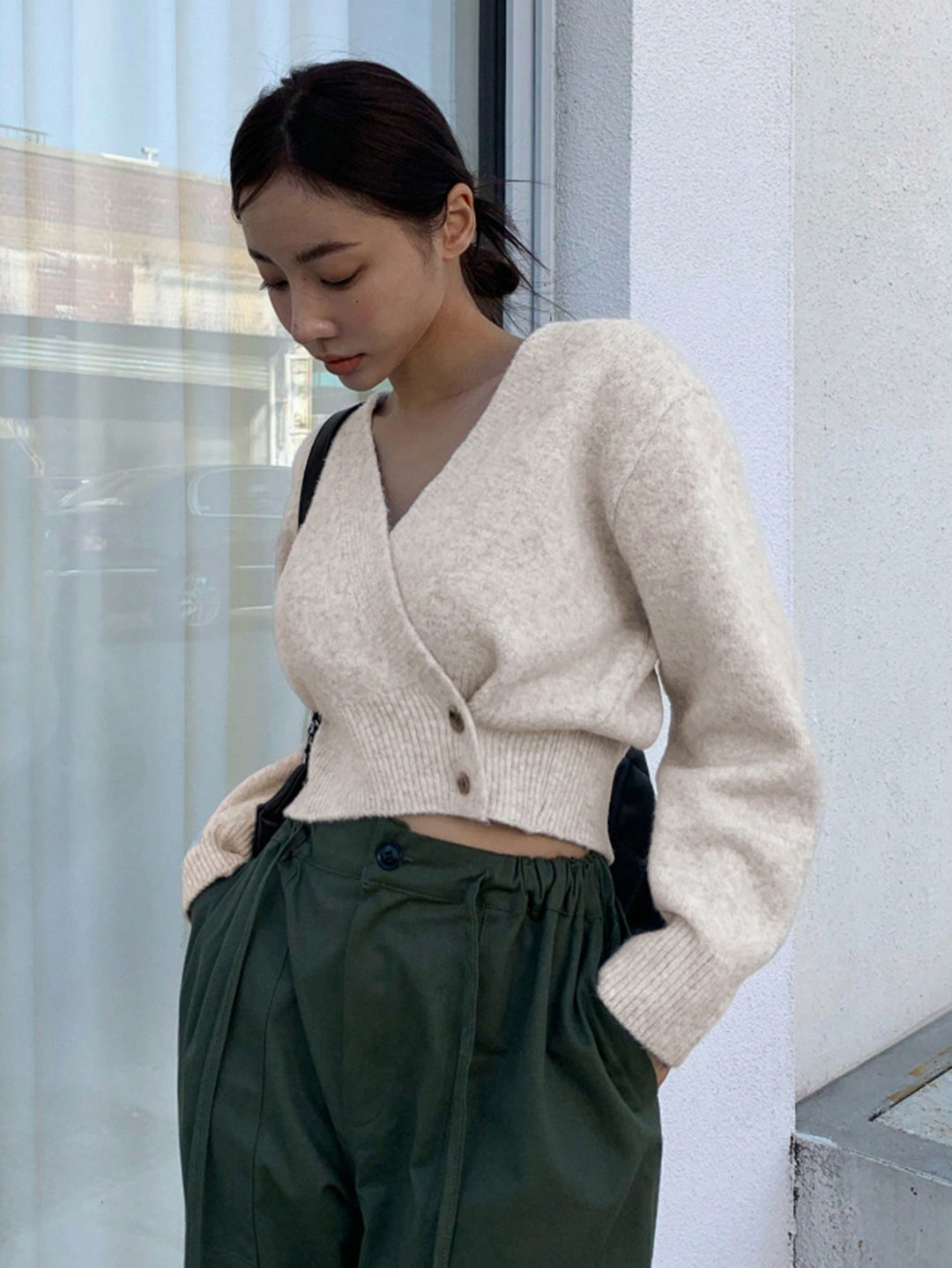 Cardigan SHEIN, bej