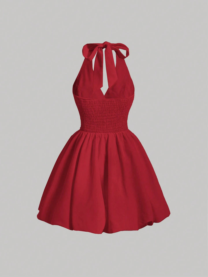 SHEIN mini dress, red