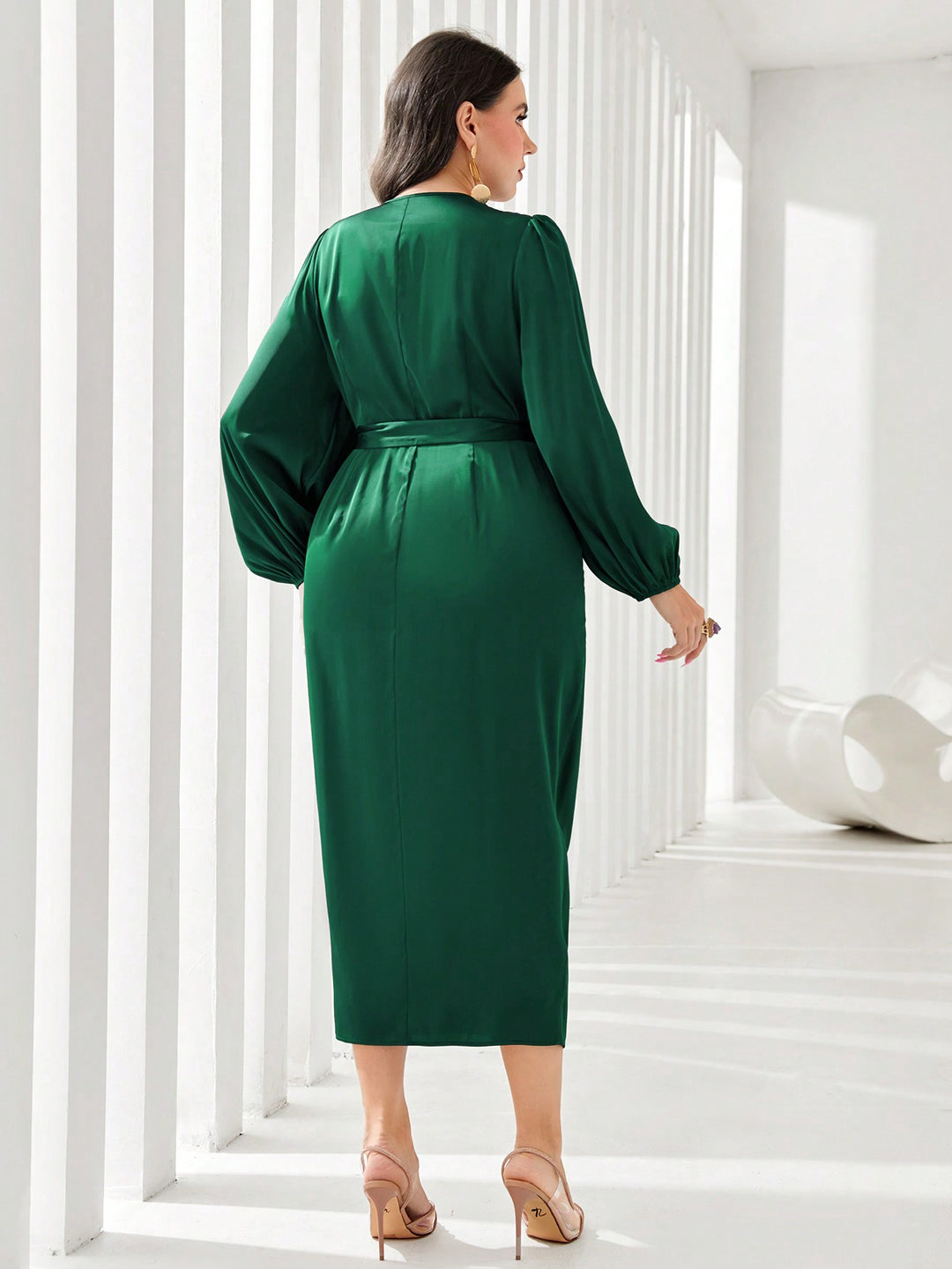 Rochie SHEIN, verde