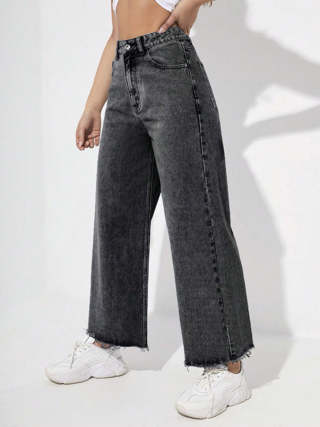 Jeans SHEIN, gri