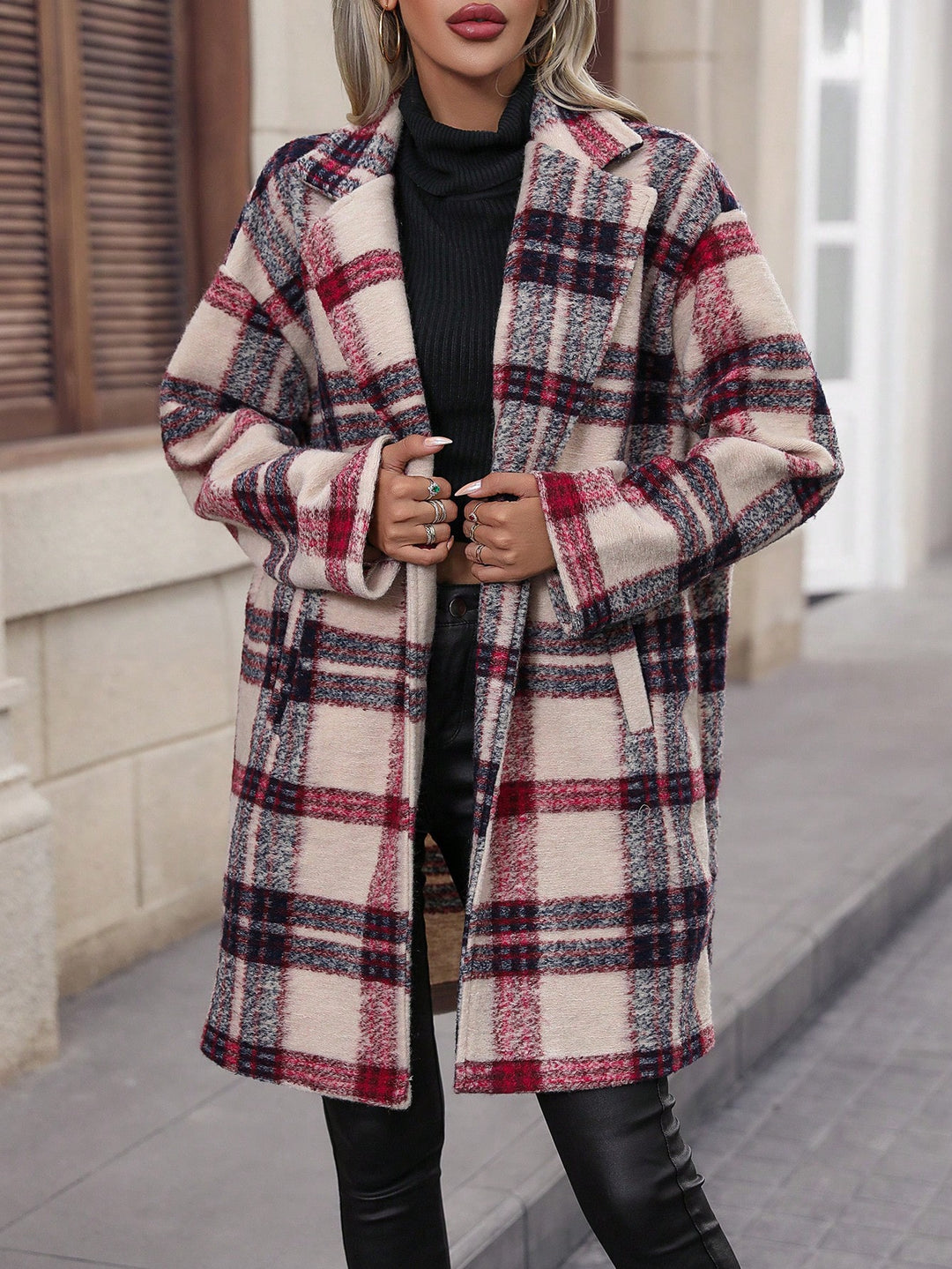 Palton SHEIN, mix culori