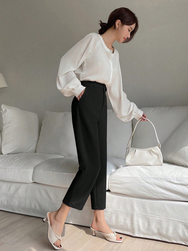 Pantaloni SHEIN, negru