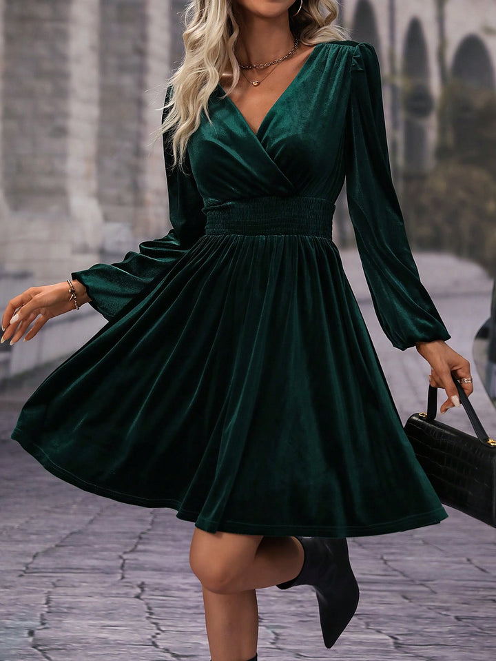 Rochie midi SHEIN, verde