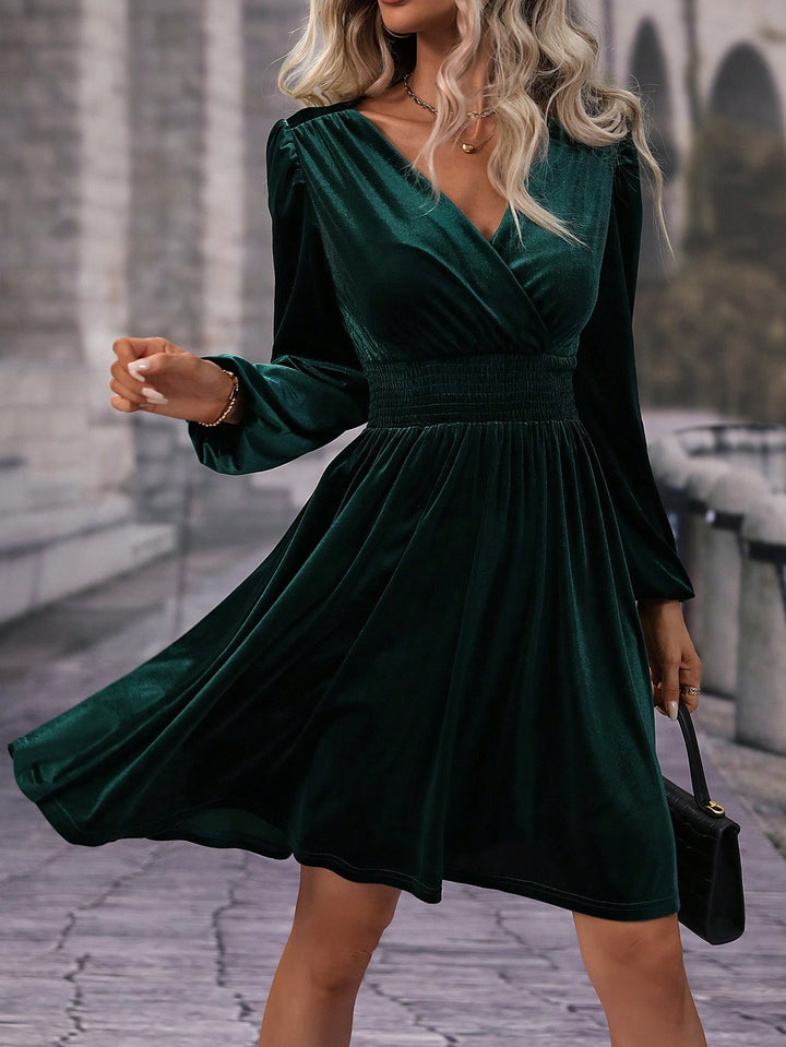 Rochie midi SHEIN, verde