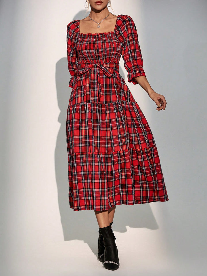Rochie maxi SHEIN, roșu
