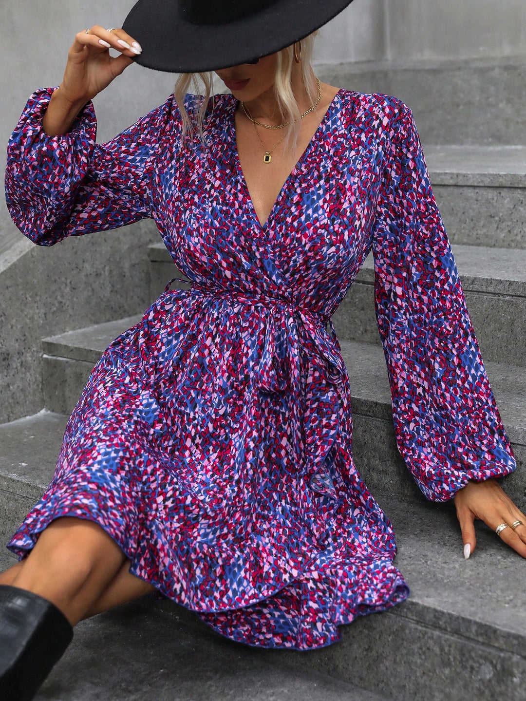 Rochie scurtă SHEIN, mix culori