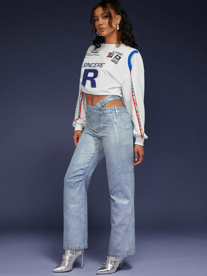 Jeans SHEIN, albastru