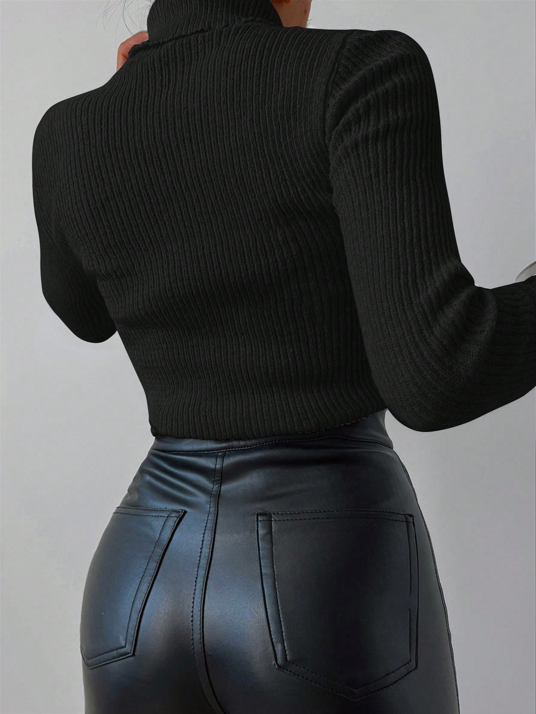 Pulover SHEIN, negru