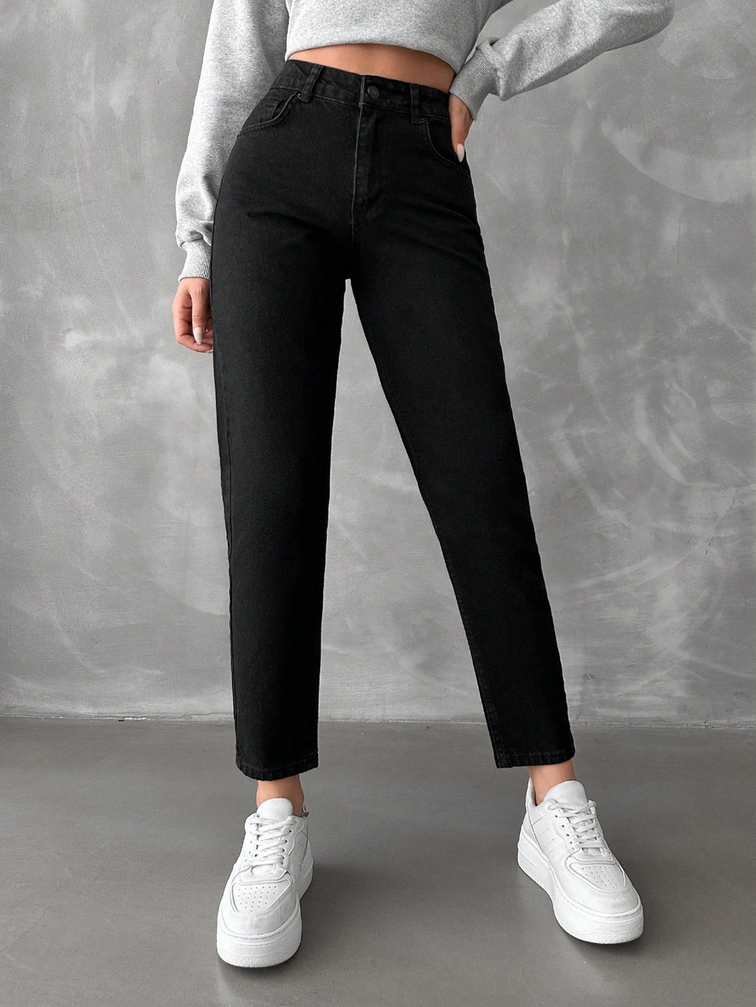 Jeans SHEIN, negru